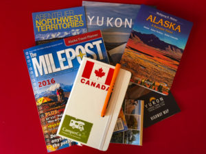Reiseführer und Karten vom Yukon und Alaska