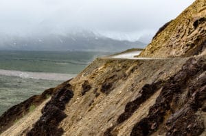 Straße im Denali National Park